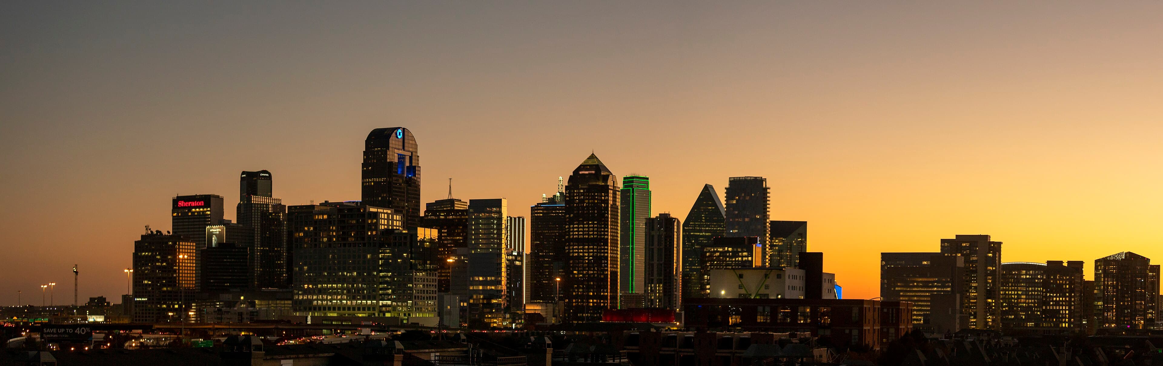 Dallas–Fort Worth, TX skyline